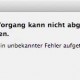 Fehlermeldung beim Schreiben auf OS X Server: „Es ist ein unbekannter Fehler aufgetreten (Fehler -50)“