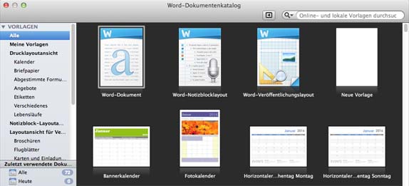 Word_Dokumentenkatalog