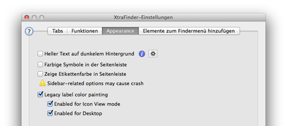 XTra_Finder_Appearance