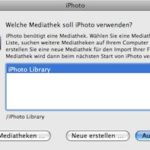 iPhoto Library auf eine andere Festplatte verlagern